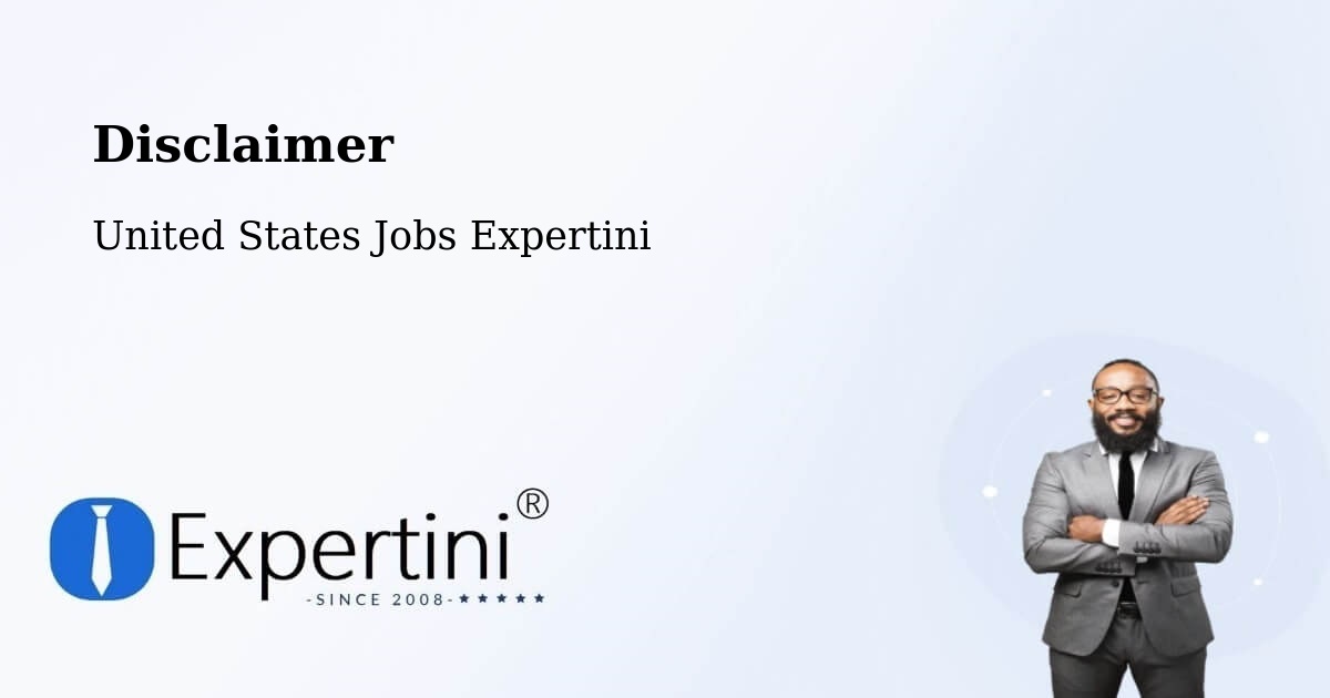 Disclaimer – Plano - United States Jobs Expertini